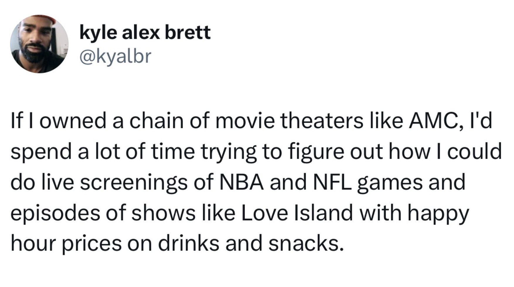 Please, please do this. 